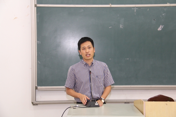 副校长刘扬为土建学院讲"两学一做"专题党课
