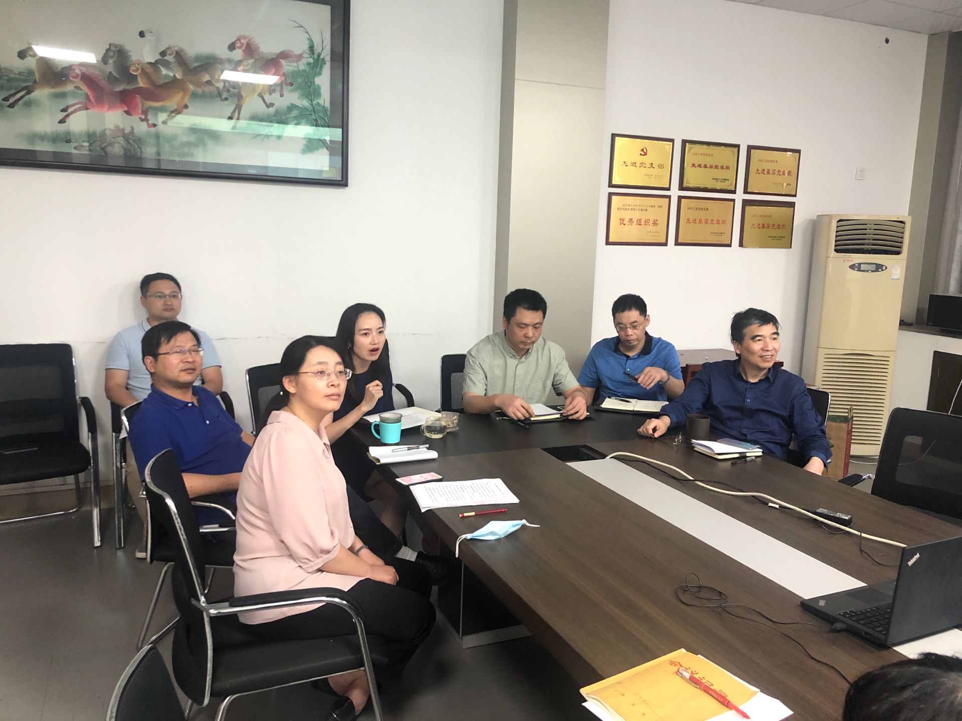 水利工程学院召开2020年春季开学全院教职工网络视频会议