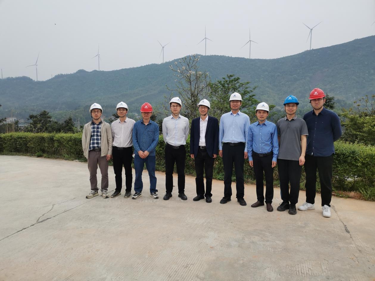 我院教师赴华能梅桥风电场调研