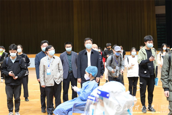 我校组织开展新一轮核酸检测